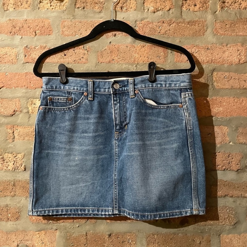 Gap Super Cute Women’s 5 Pocket Denim Skirt Sz 8